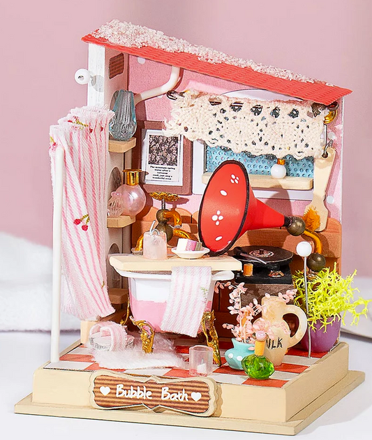 DIY Miniature House Kit, DS018 - Bubble Bath