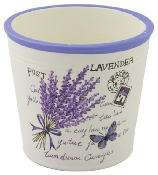 Lavender Flower Pot